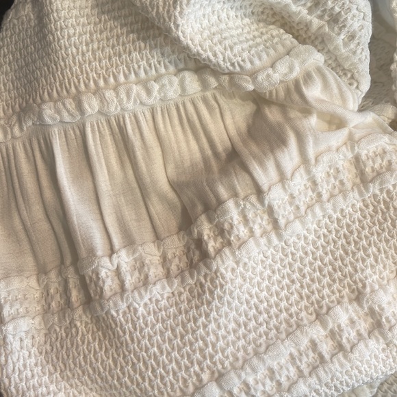 BCBG White Libby Striped Jacquard Mini Dress. NWT NEVER WORN - Picture 5 of 5